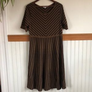 Boden Chevron Amelie Dress